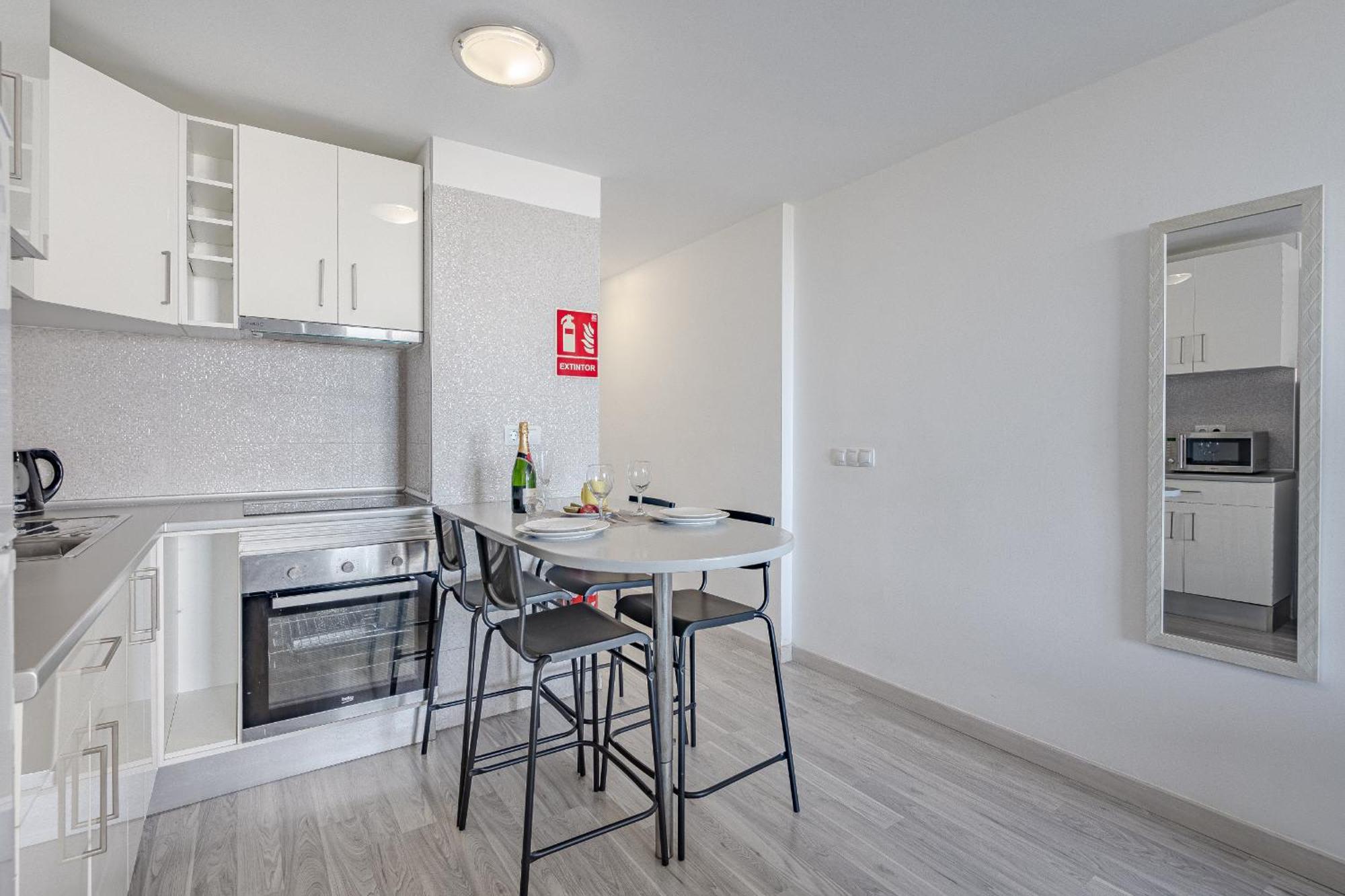 Ferienwohnung Complejo Borinquen Vista Al Mar Playa de las Américas Exterior foto